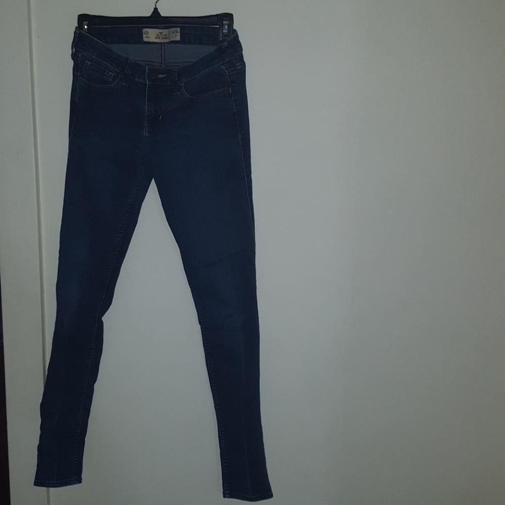 Dark wash Hollister Skinny Jeans